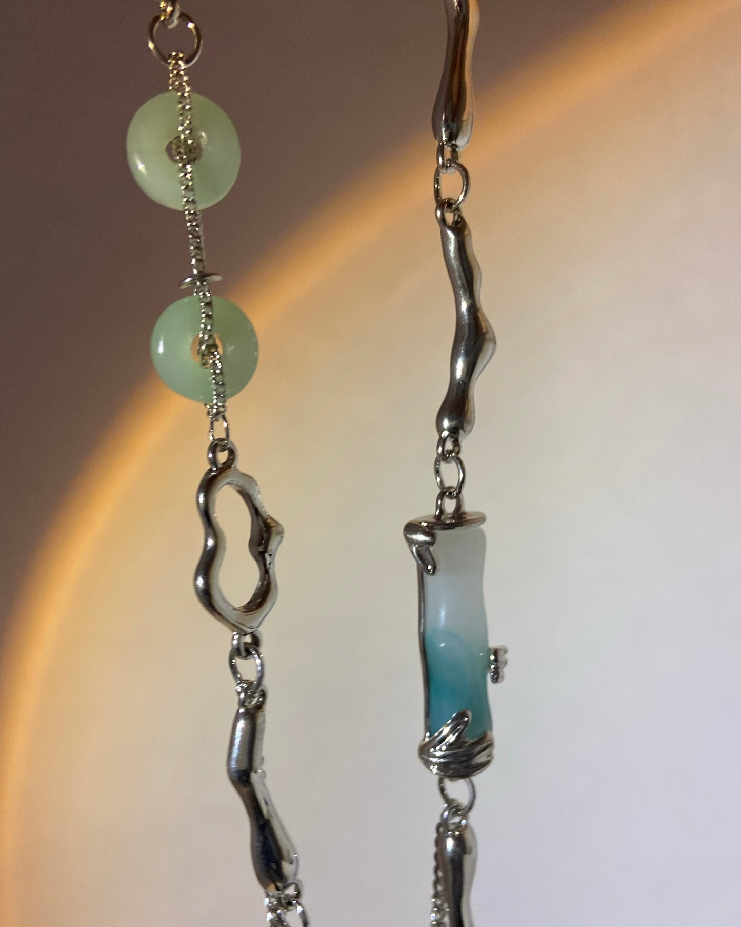 Jade Bamboo Necklace | ☾234