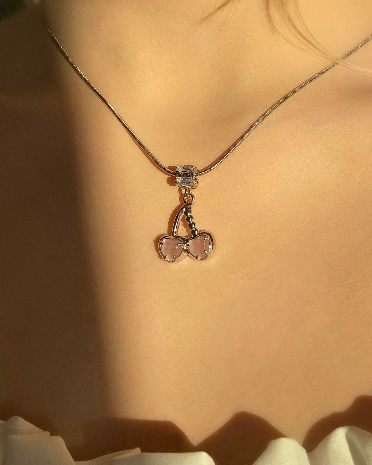 Simple Cherry Necklace | ☾088