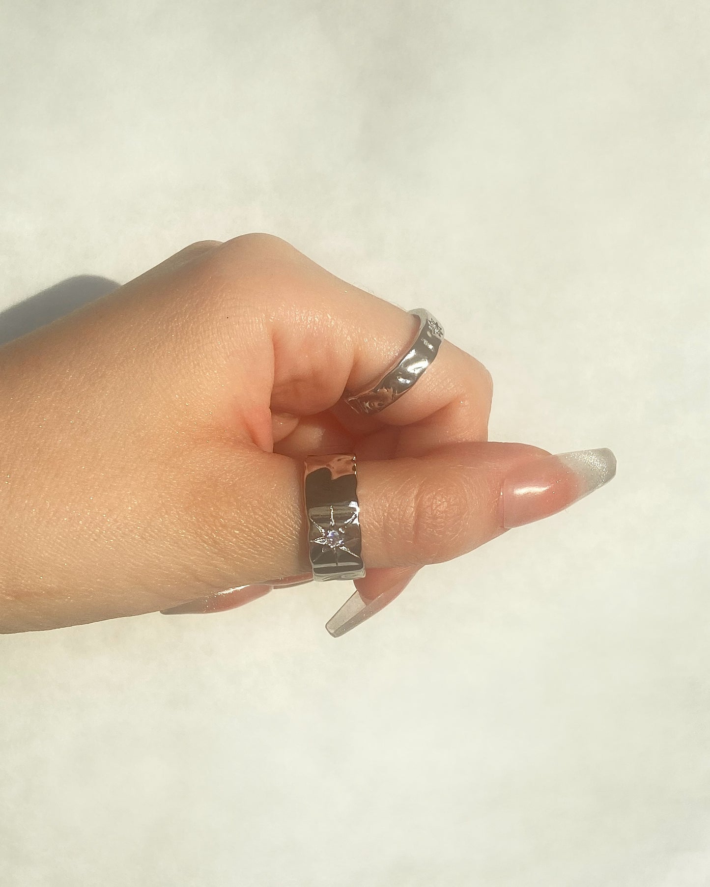 Starburst Rings | ☾036 | Couples/friendship Rings