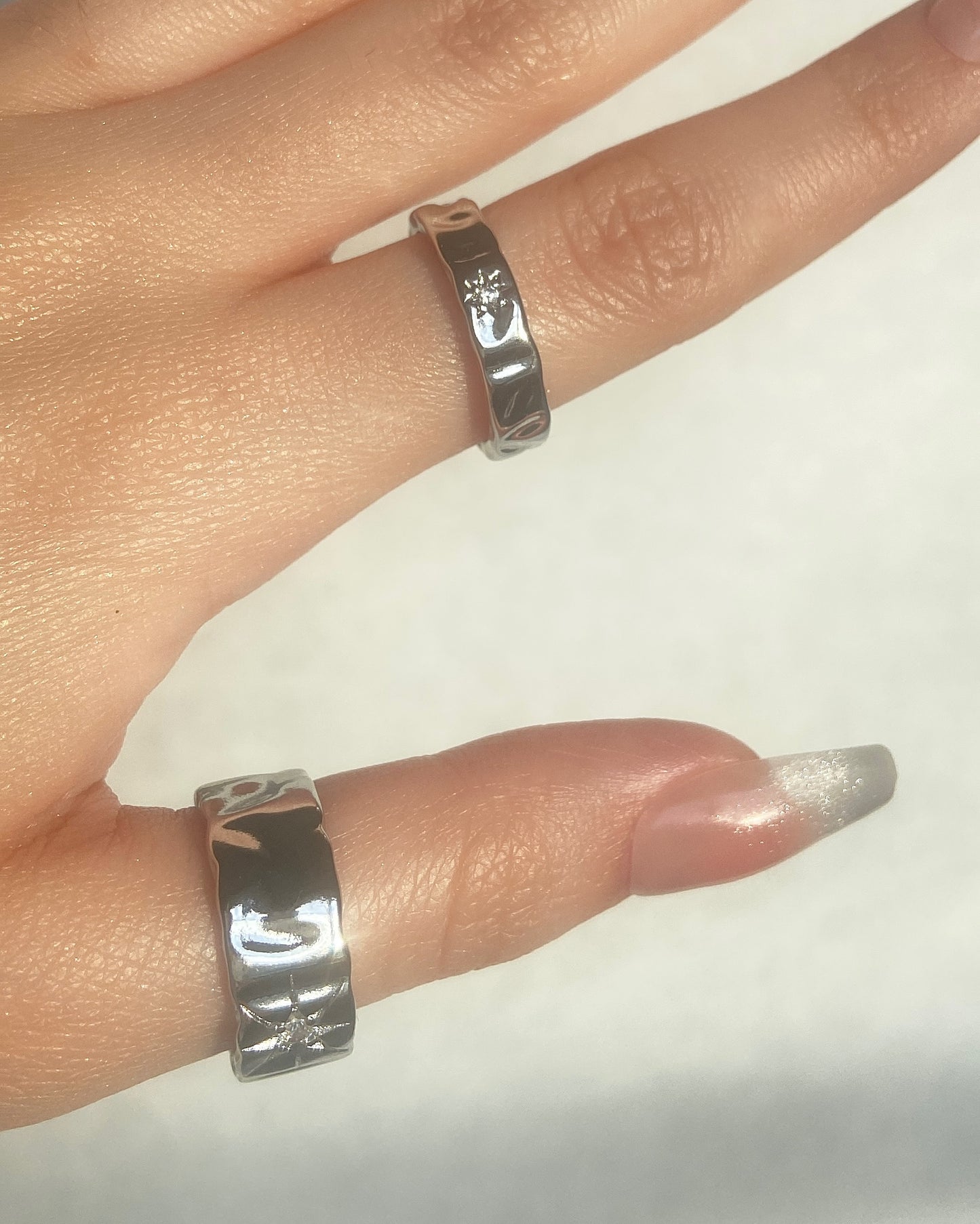 Starburst Rings | ☾036 | Couples/friendship Rings