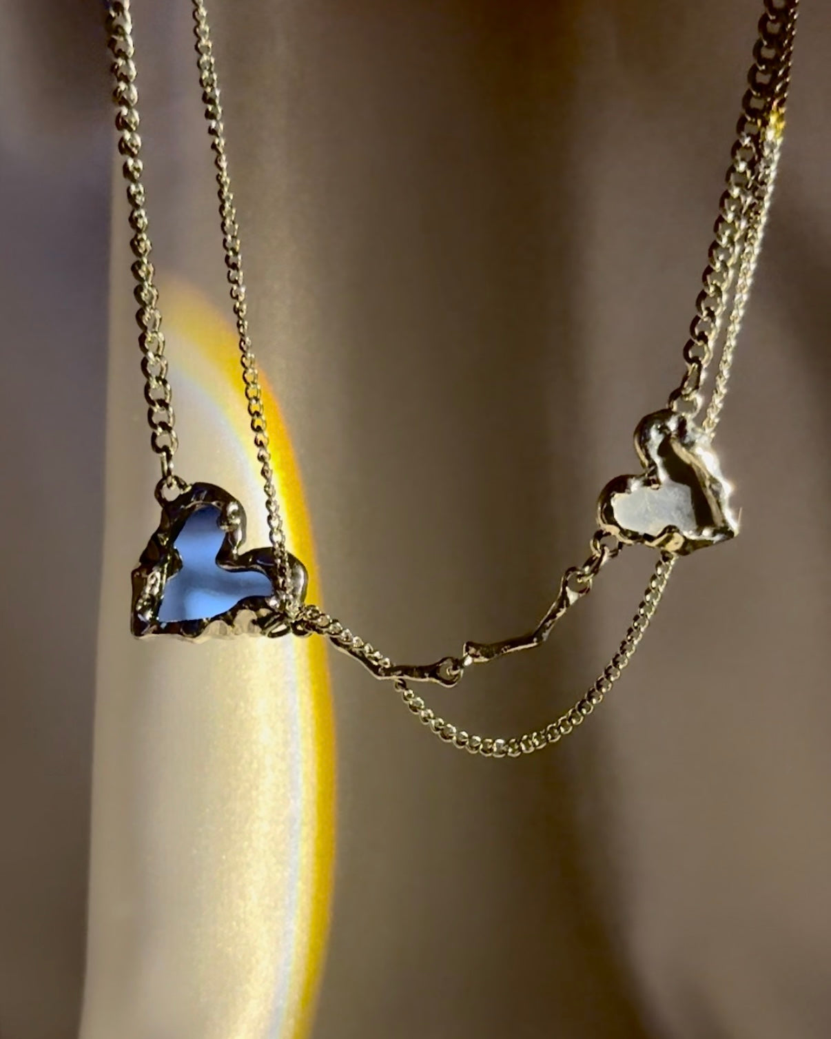 Mirror Heart Necklace | ☾093
