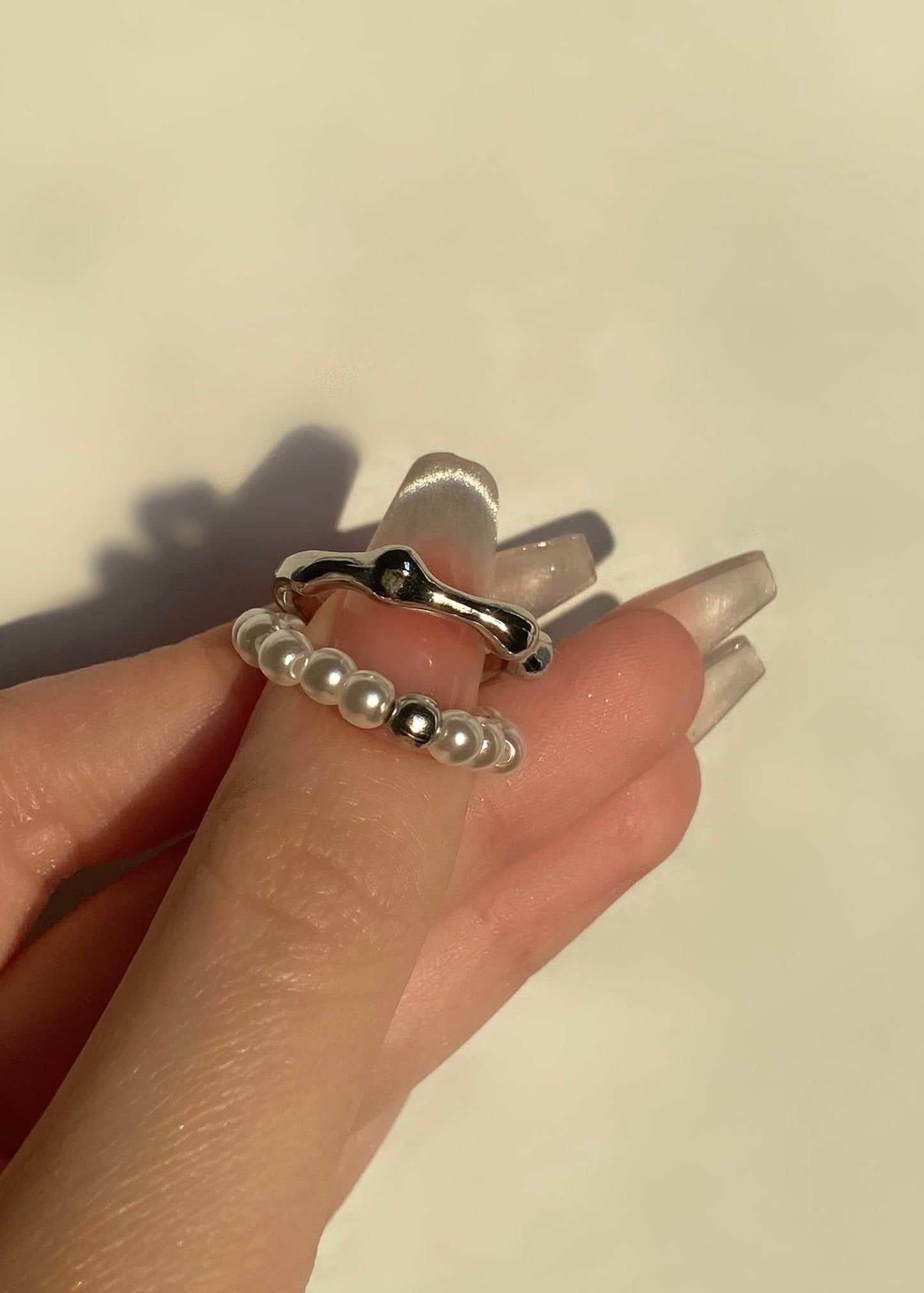 Pearl Rings | ☾162