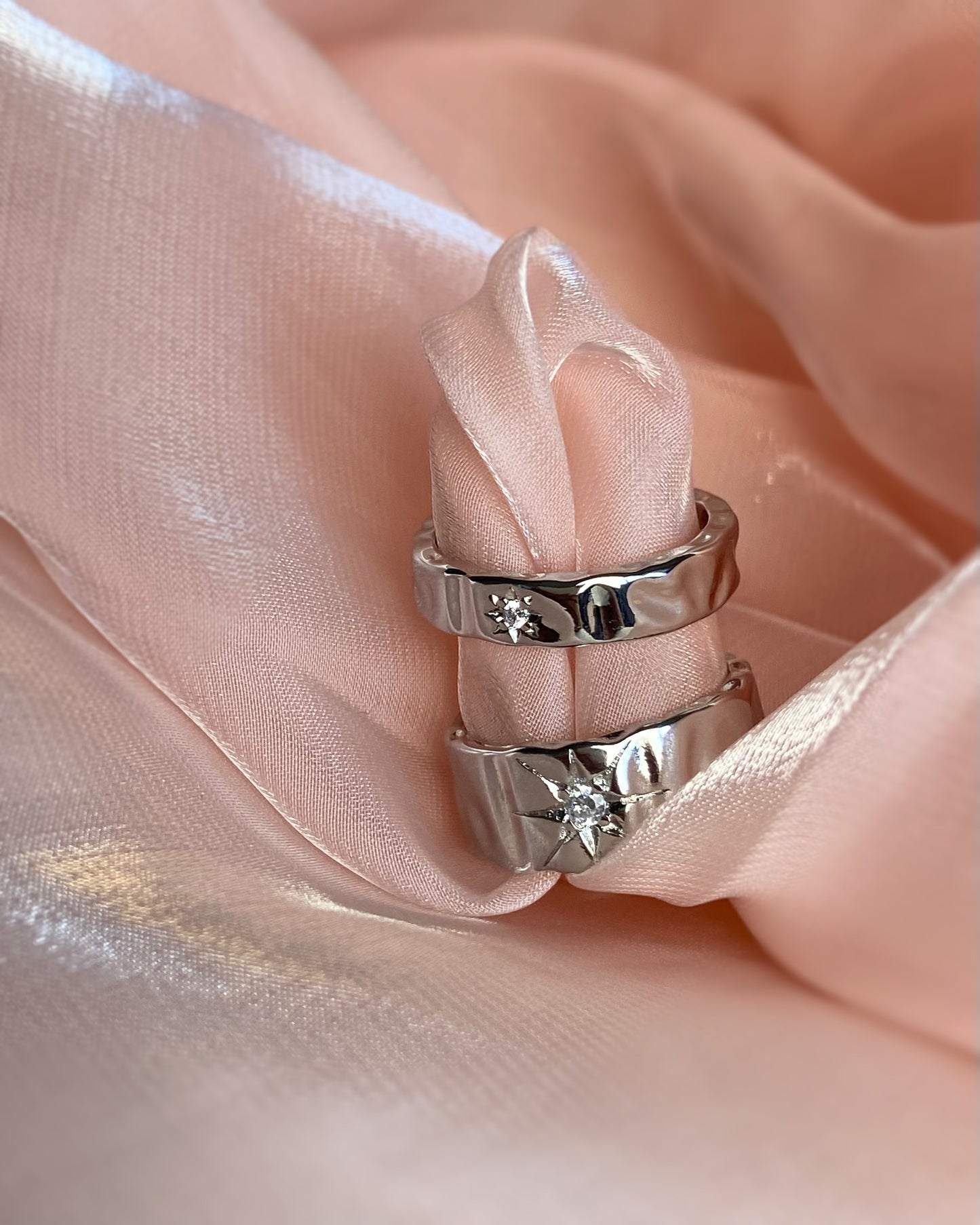 Starburst Rings | ☾036 | Couples/friendship Rings