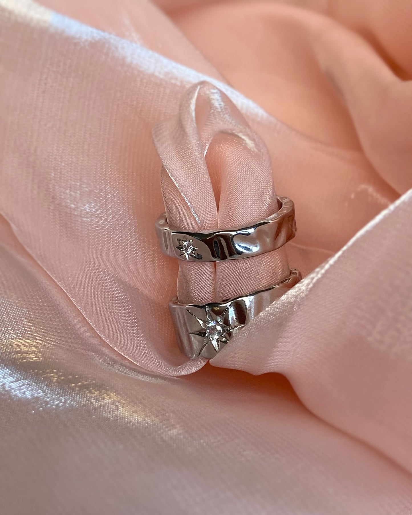 Starburst Rings | ☾036 | Couples/friendship Rings