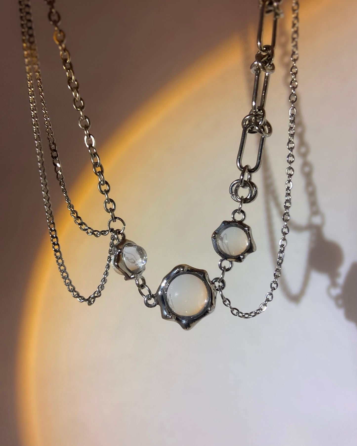 Waterdrop Tassel Chain Necklace | ☾226