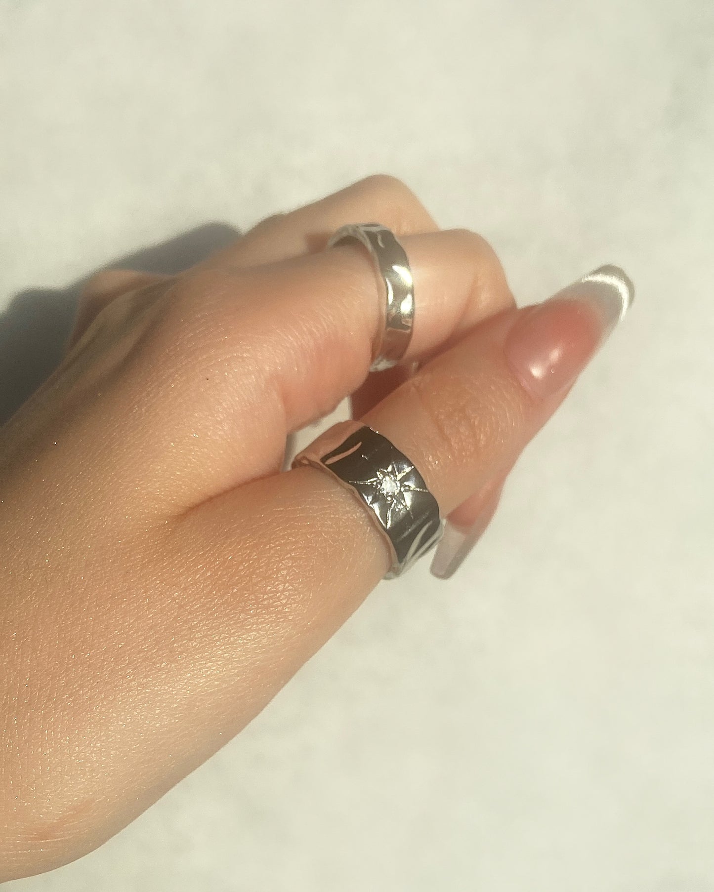 Starburst Rings | ☾036 | Couples/friendship Rings
