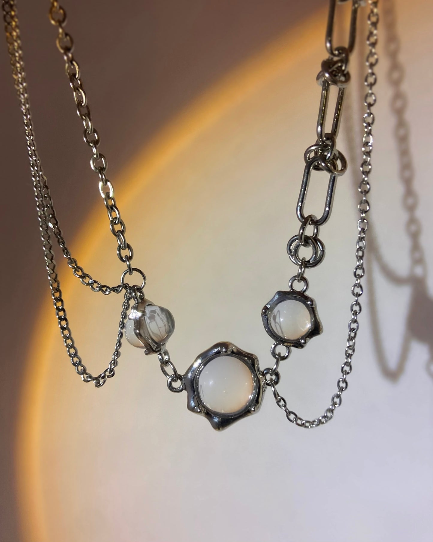 Waterdrop Tassel Chain Necklace | ☾226