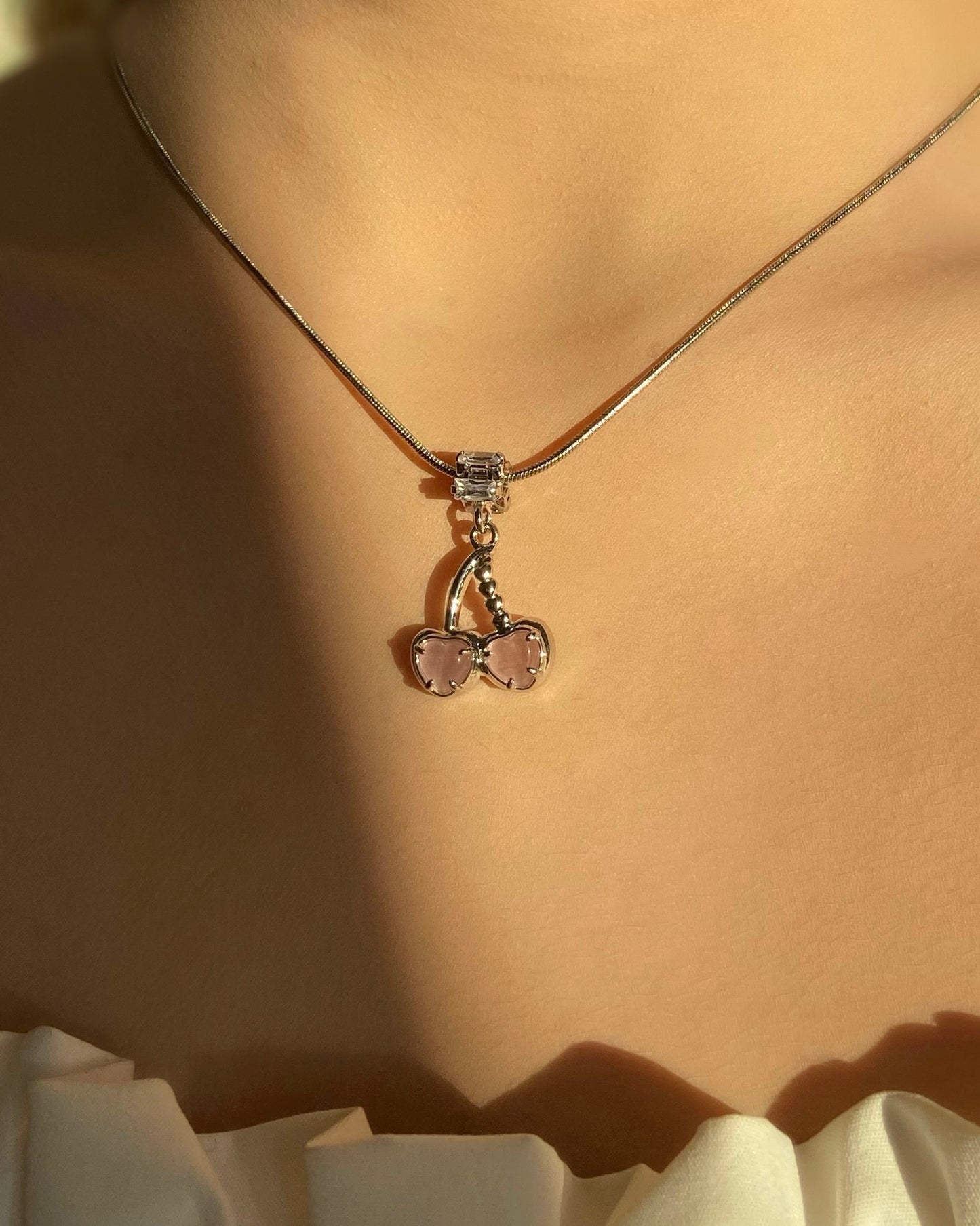 Simple Cherry Necklace | ☾088
