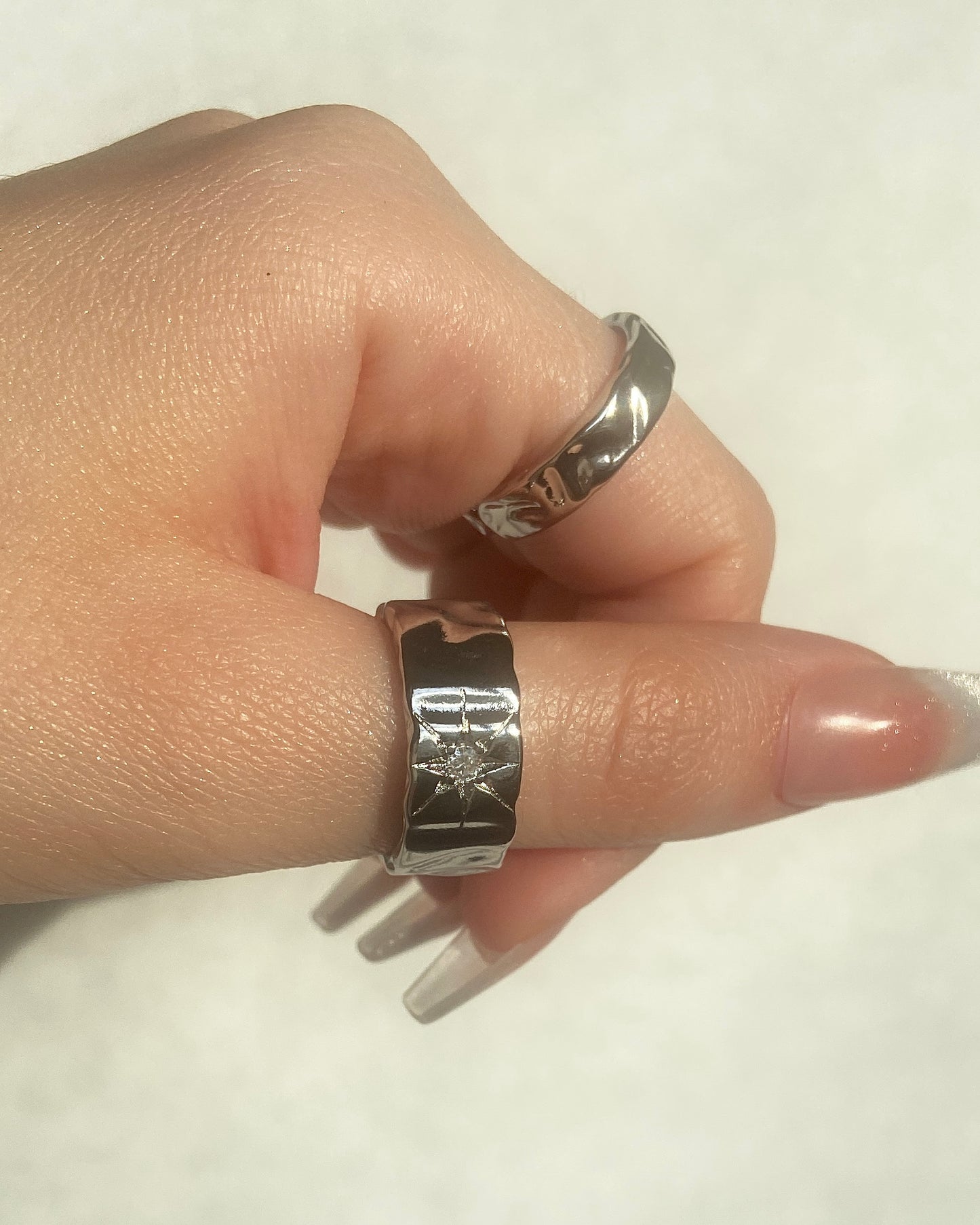 Starburst Rings | ☾036 | Couples/friendship Rings