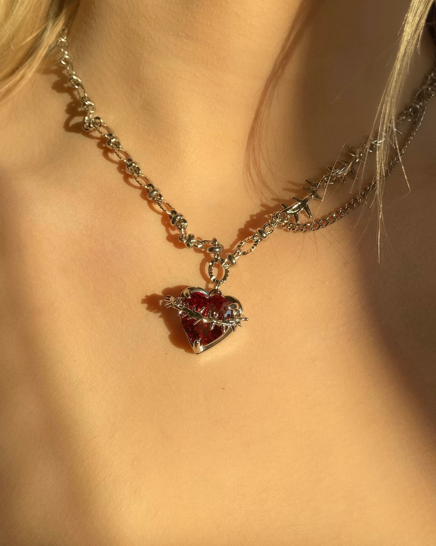 Thorned Heart Necklace | ☾076