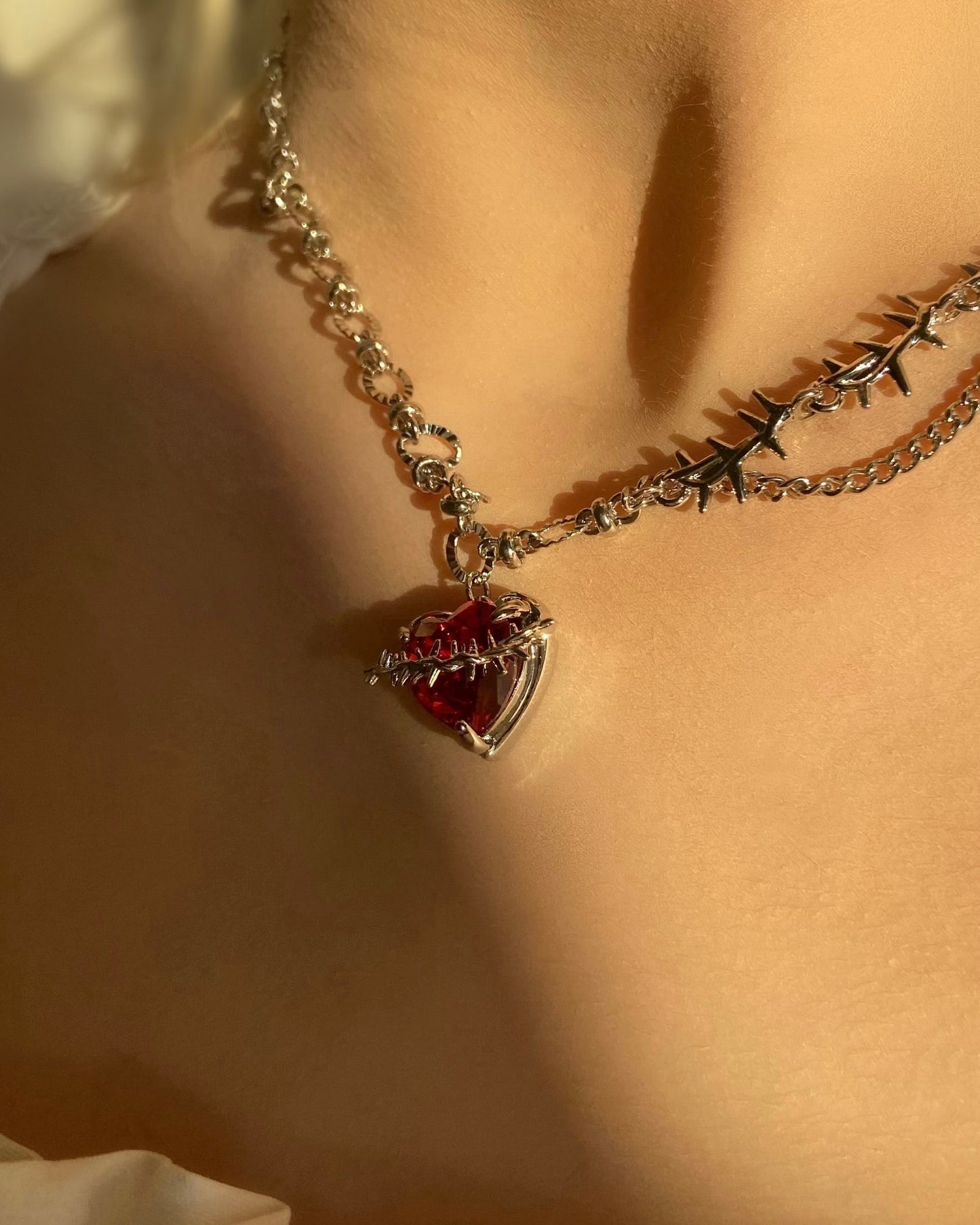 Thorned Heart Necklace | ☾076