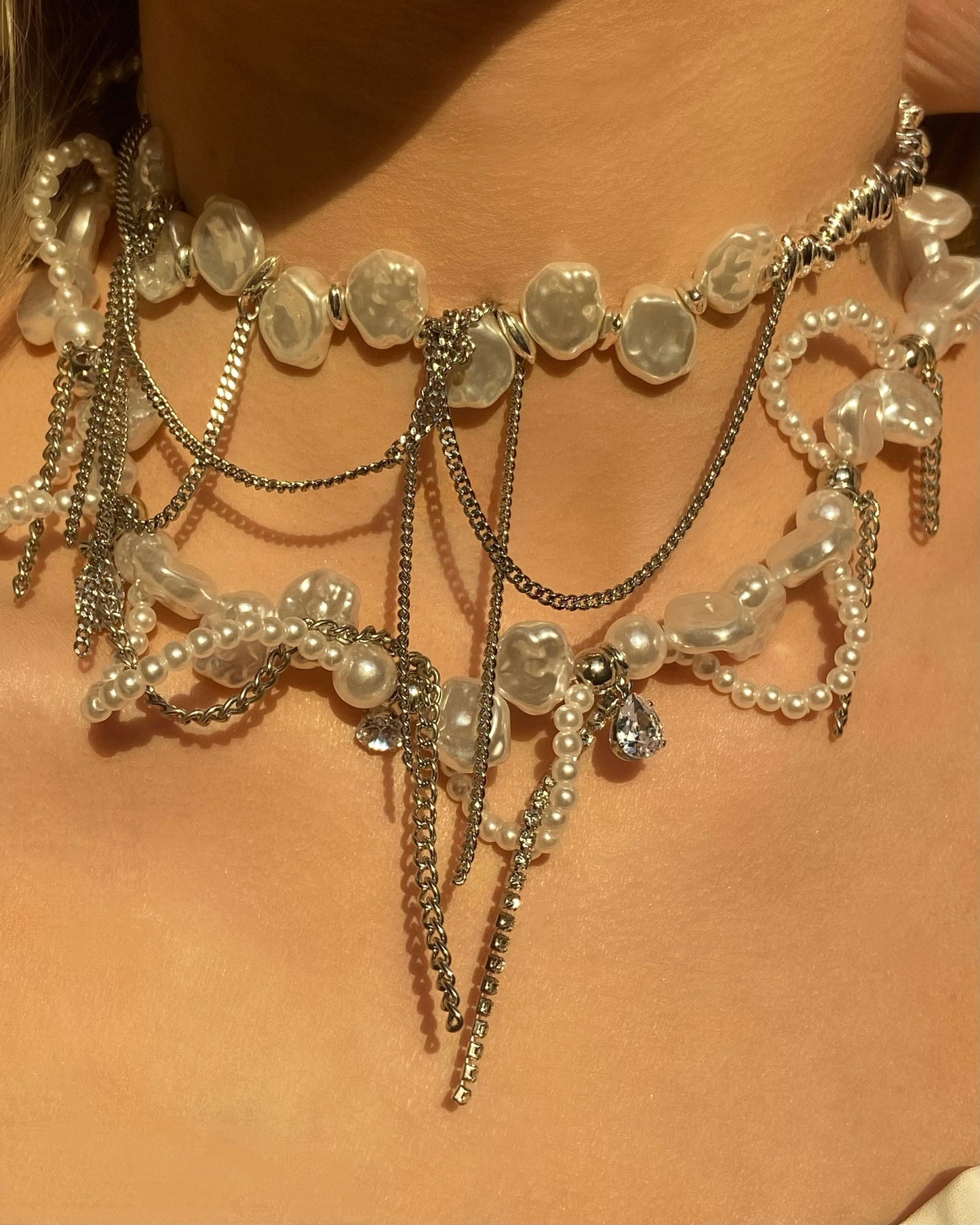 Tassel Coin Pearl Necklace | ⏾165