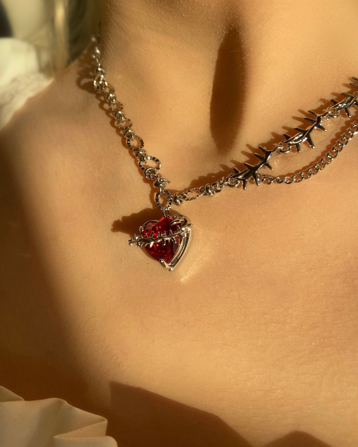 Thorned Heart Necklace | ☾076