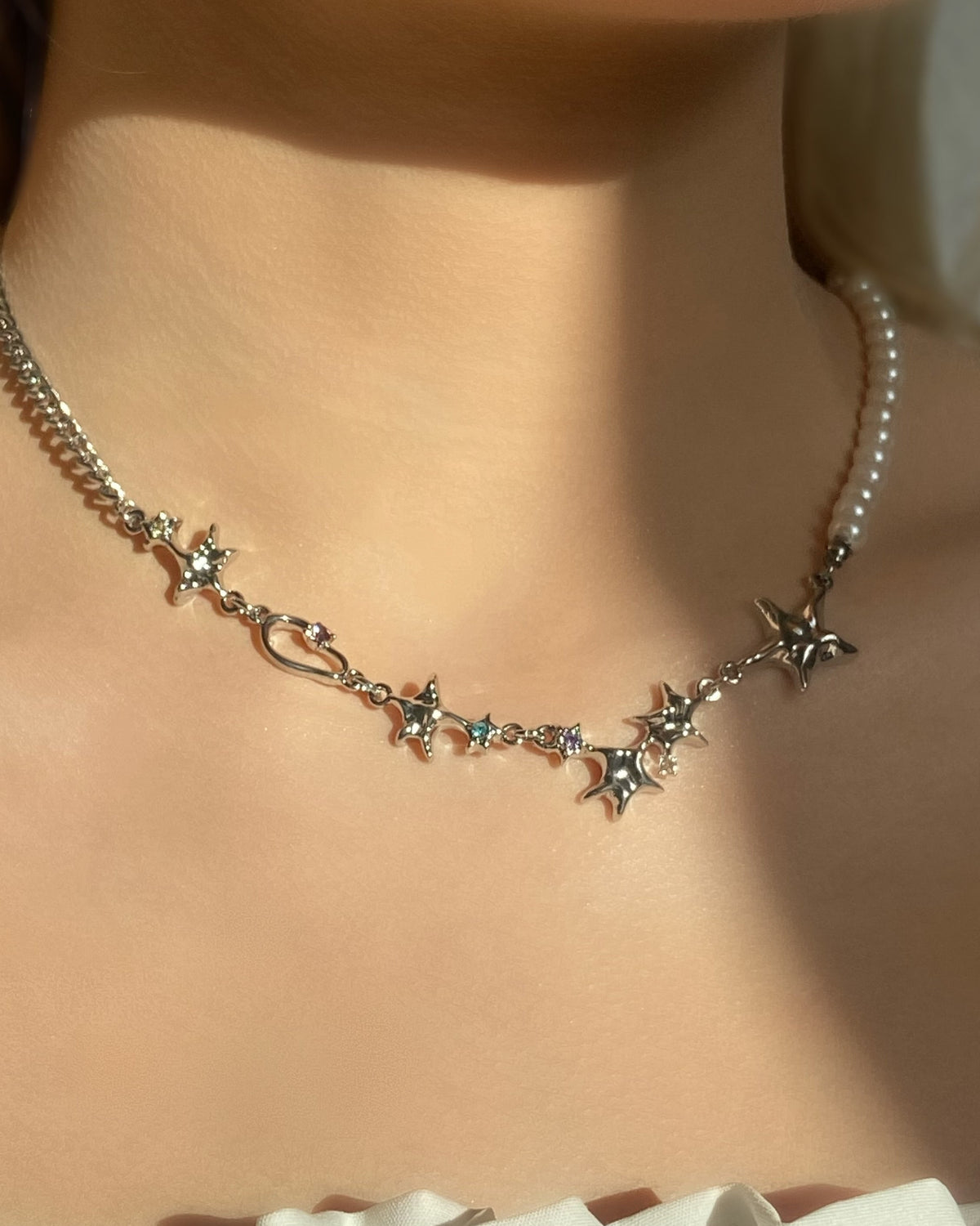 Multi Starfish Necklace | ⏾159