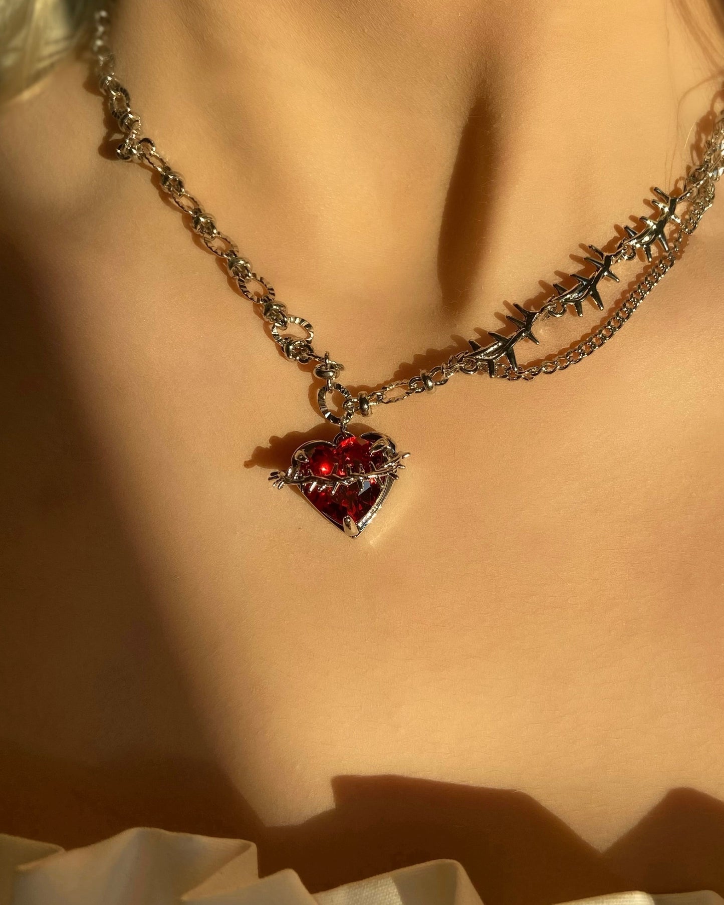 Thorned Heart Necklace | ☾076