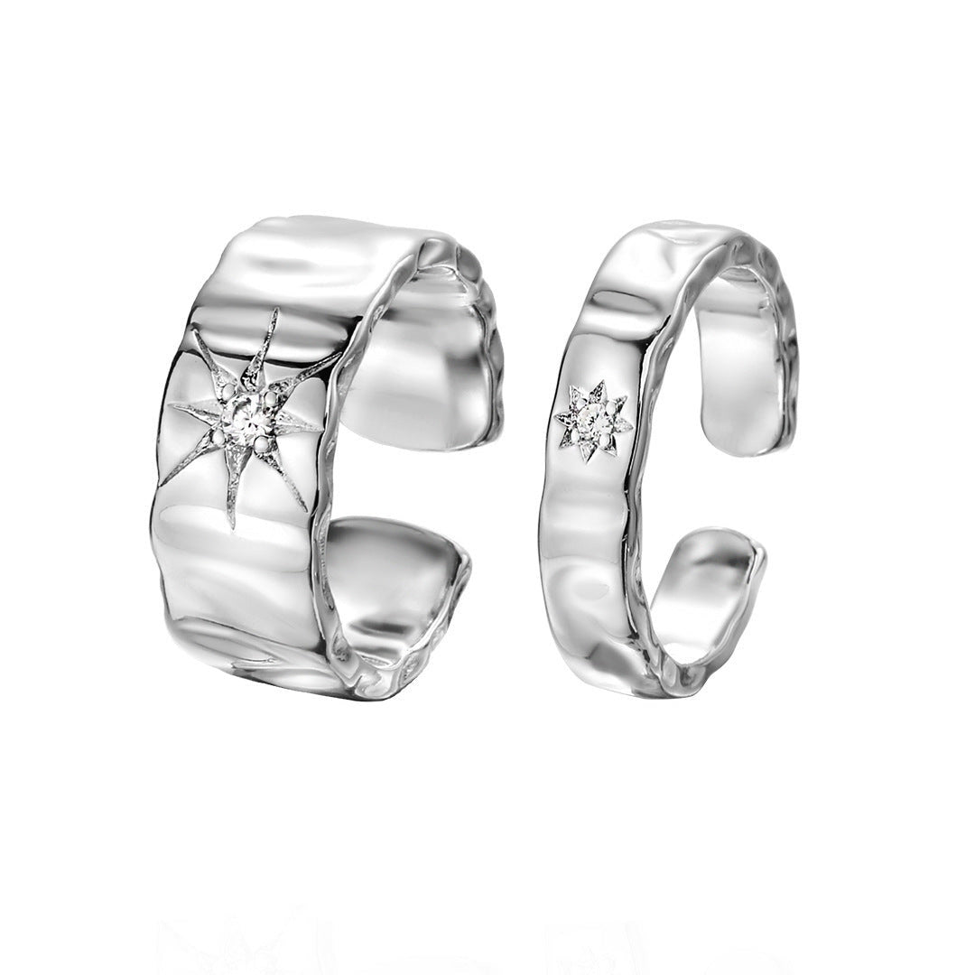 Starburst Rings | ☾036 | Couples/friendship Rings