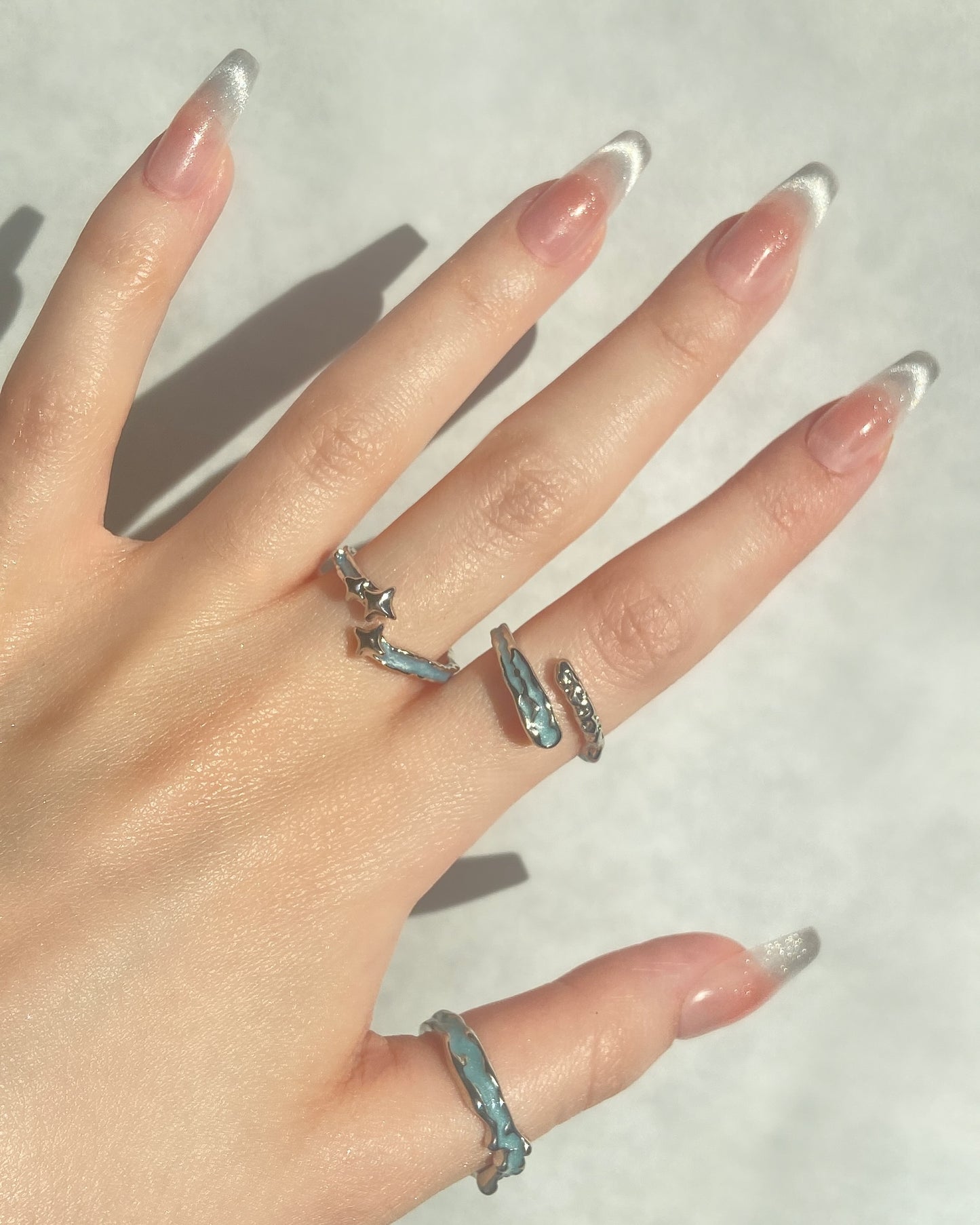 Ocean Swirl Rings | ☾037