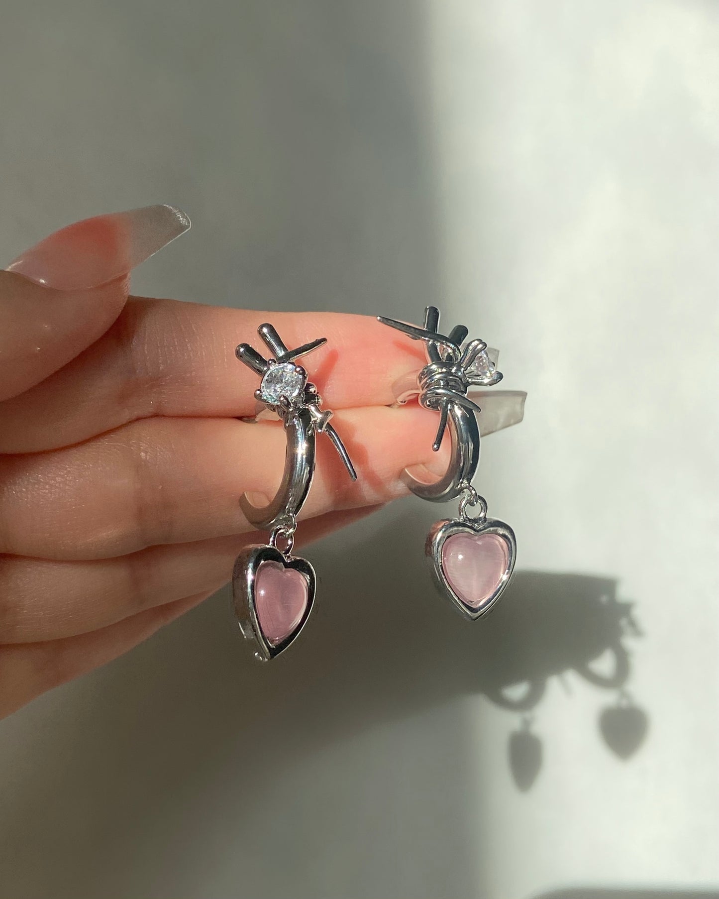 Barbed Wire Earrings | ☾062