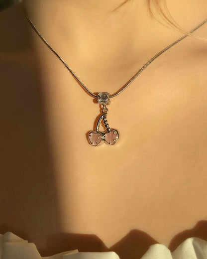 Simple Cherry Necklace | ☾088