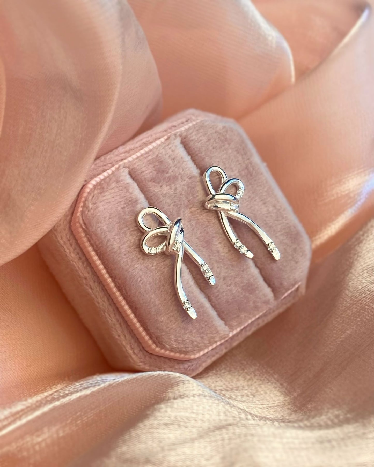 Coquette Ribbon Earrings | ☾242