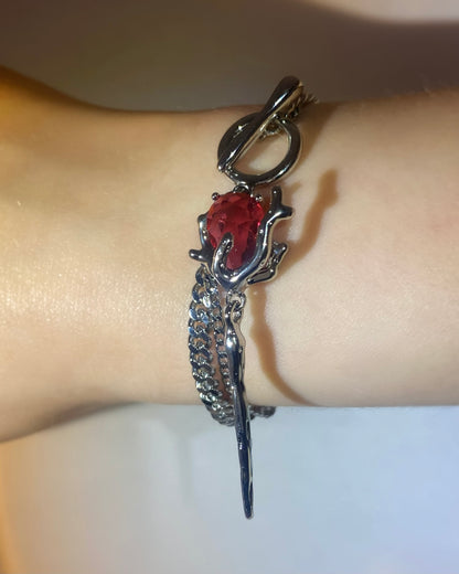 Red Rose Bracelet | ☾109