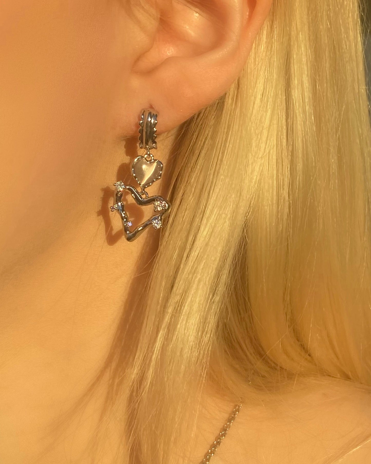 Sweet-heart Earrings | ☾124