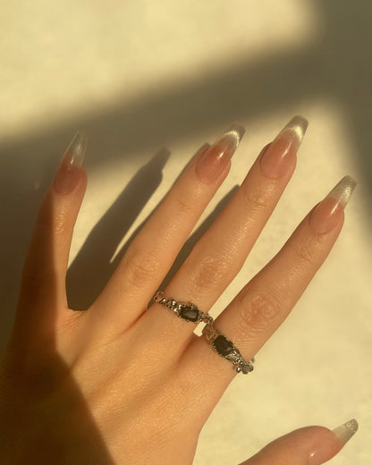 Black Gem Rings | ☾144