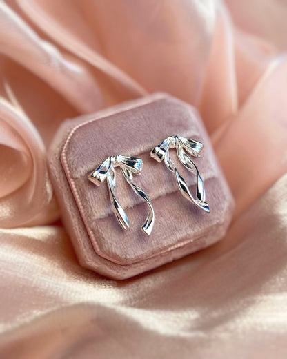 Coquette Bow Earrings | ☾238