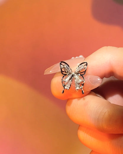 Butterfly Gemstone Earrings | ☾192