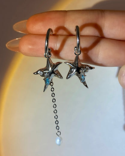 Starfish Drop Earrings | ☾153