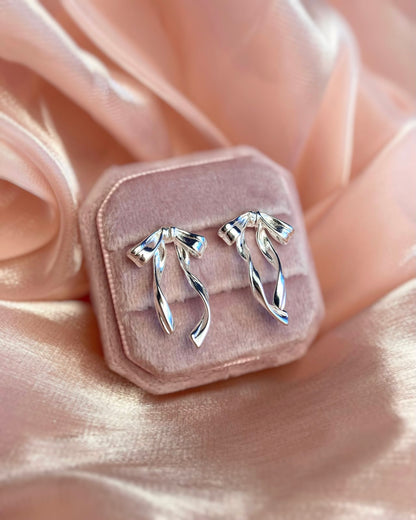 Coquette Bow Earrings | ☾238
