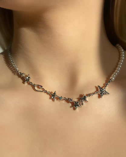 Multi Starfish Necklace | ☾159