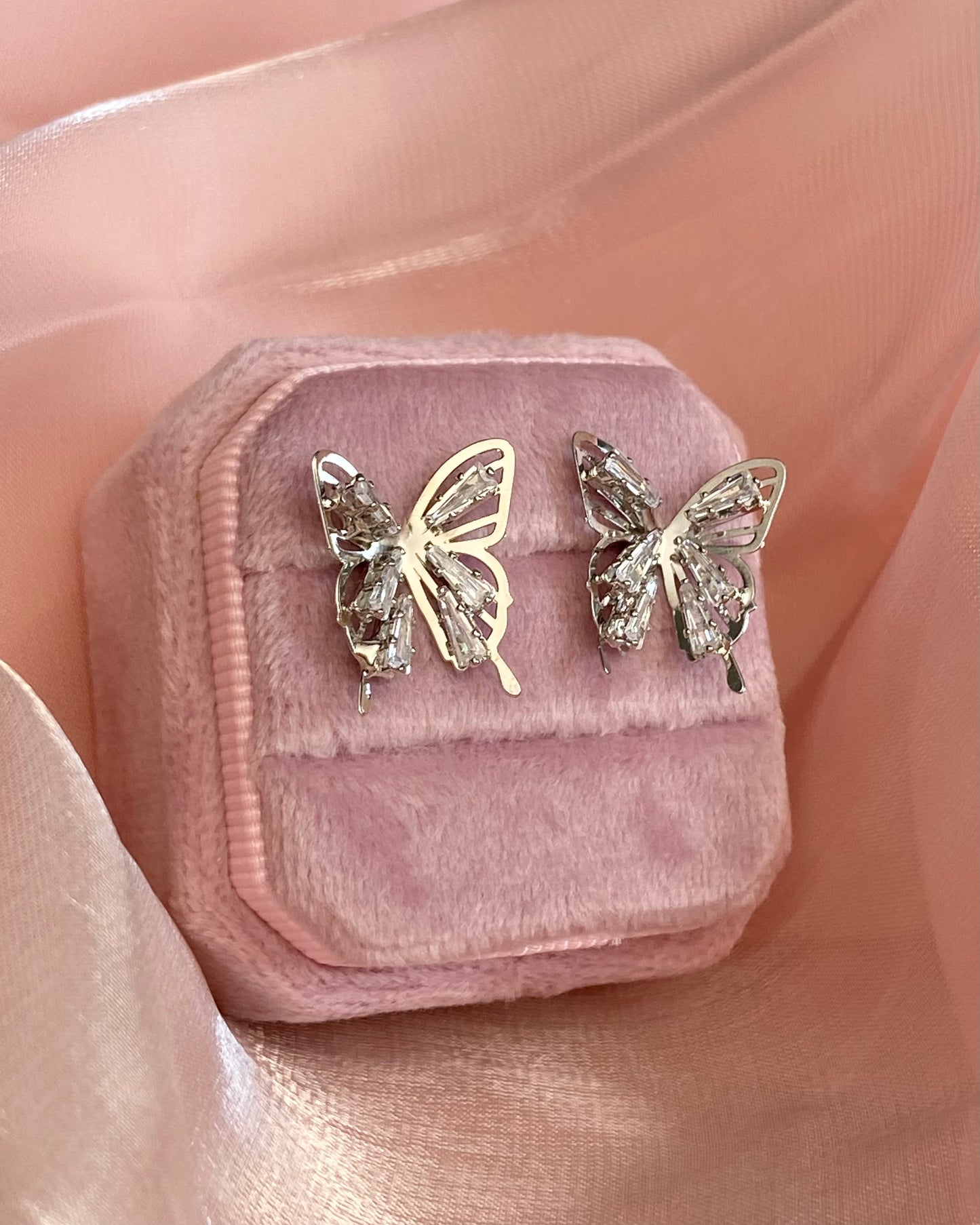 Butterfly Gemstone Earrings | ☾192