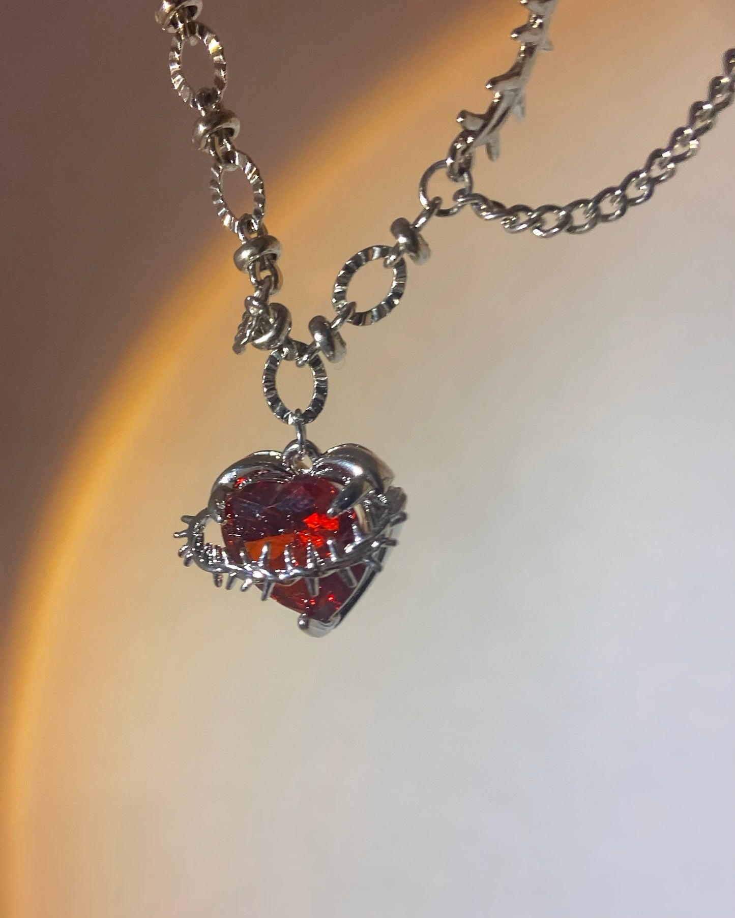 Thorned Heart Necklace | ☾076