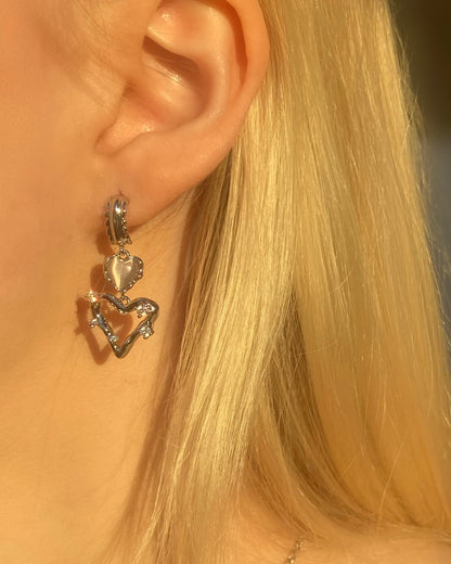 Sweet-heart Earrings | ☾124