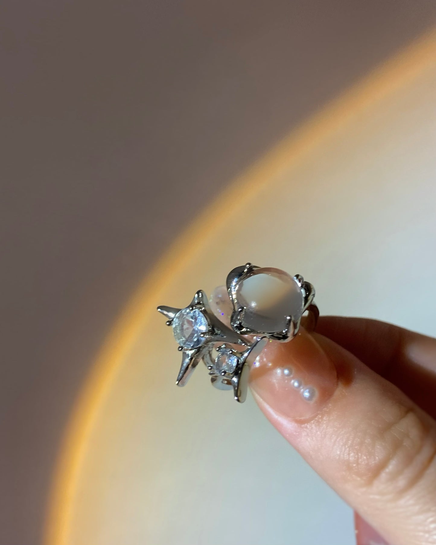 Waterdrop Star Ring | ☾228