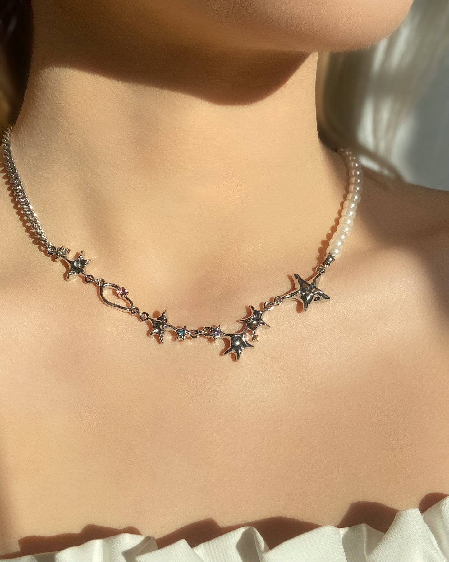 Multi Starfish Necklace | ☾159