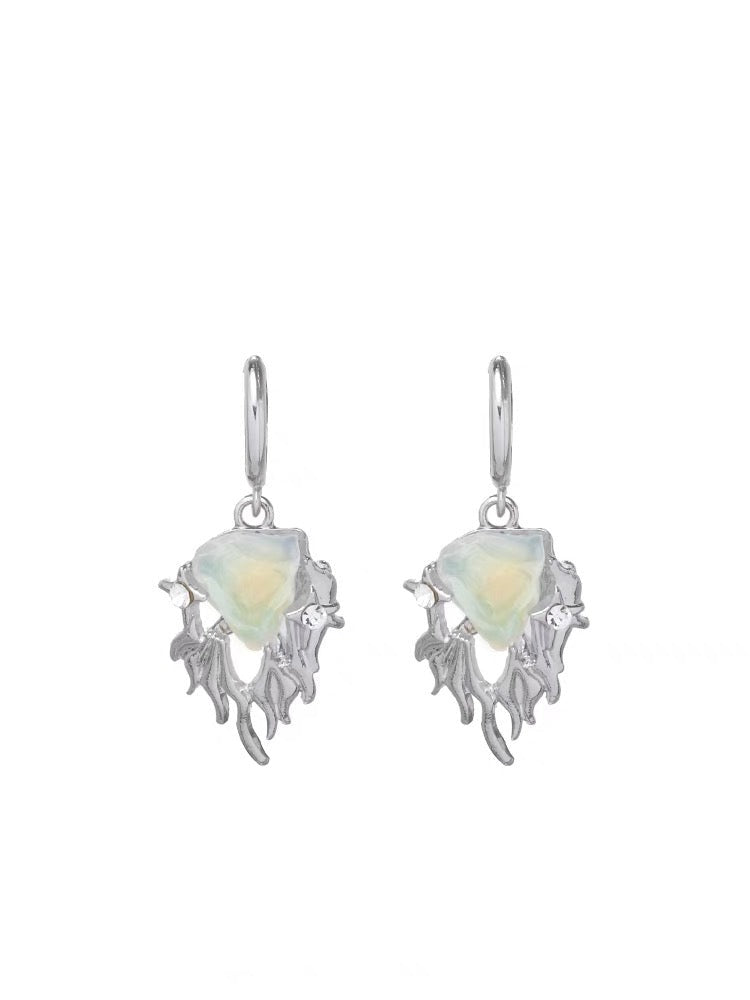 Glacier Flame Earrings | ☾069