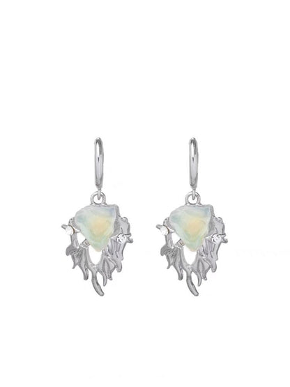 Glacier Flame Earrings | ☾069