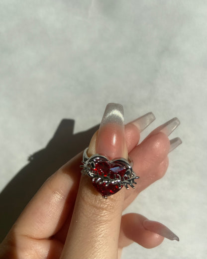 Thorned Heart Ring | ☾078