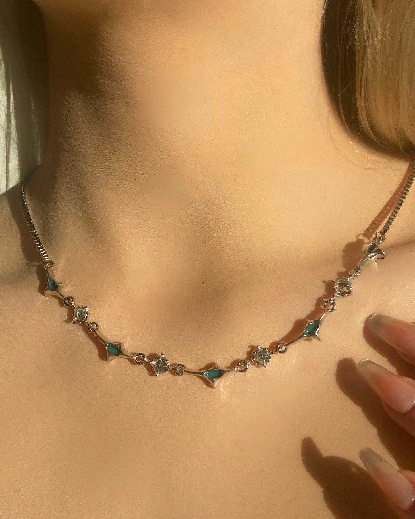 Ocean Star Layering Necklace | ☾075