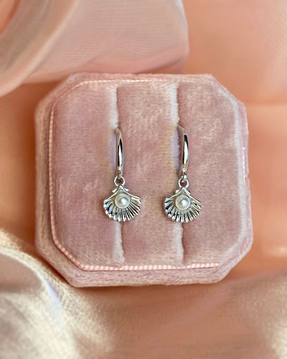 Seashell Drop Earrings | ☾241