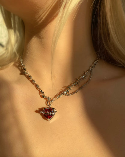 Thorned Heart Necklace | ☾076