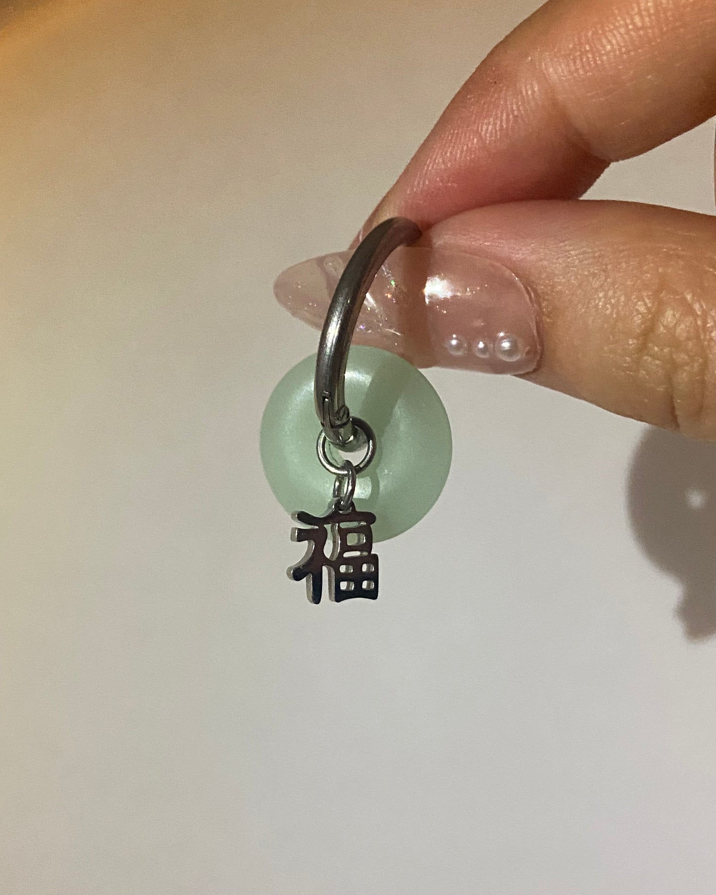 Jade Lucky Drop Earrings | ☾236