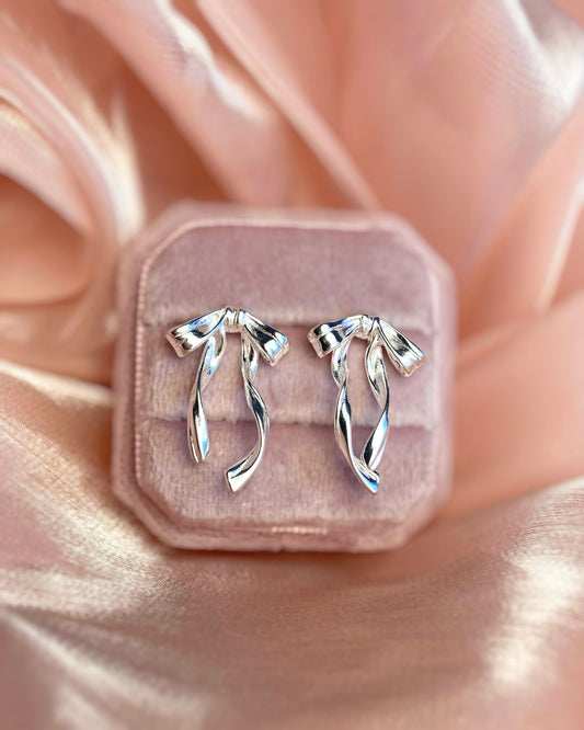 Coquette Bow Earrings | ☾238