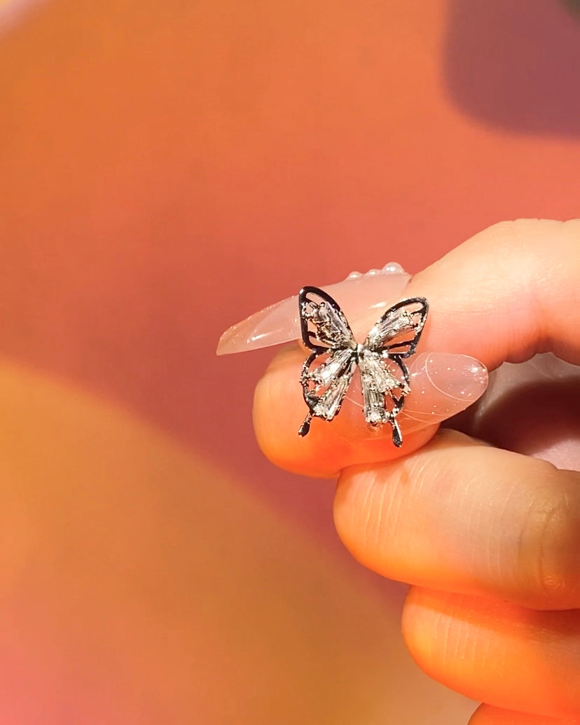 Butterfly Gemstone Earrings | ☾192