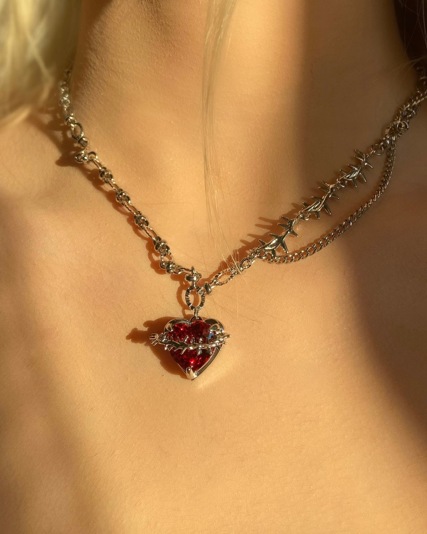 Thorned Heart Necklace | ☾076