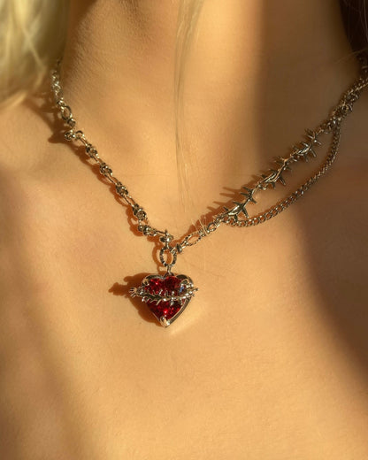 Thorned Heart Necklace | ☾076