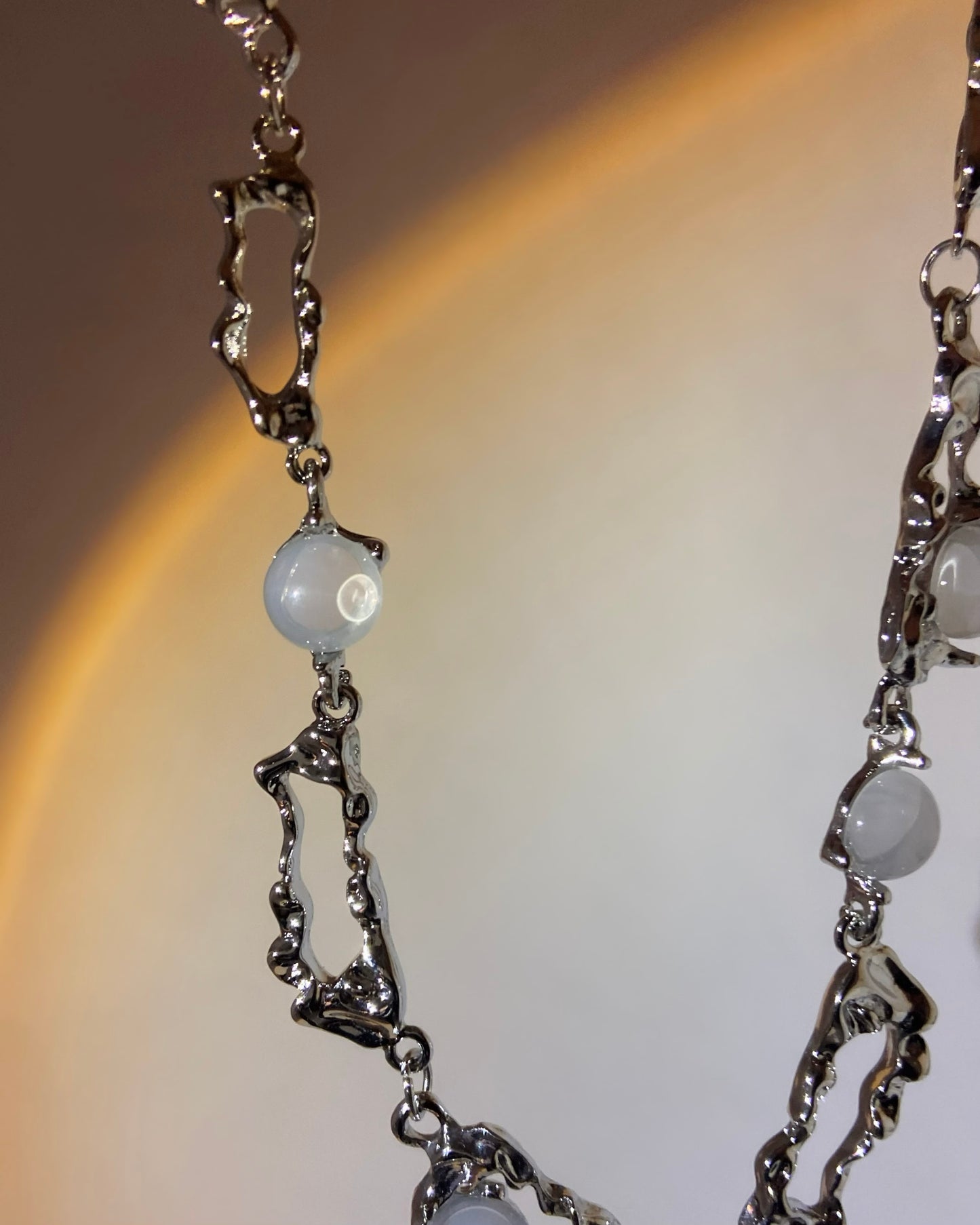 White Moonstone Necklace | ☾221