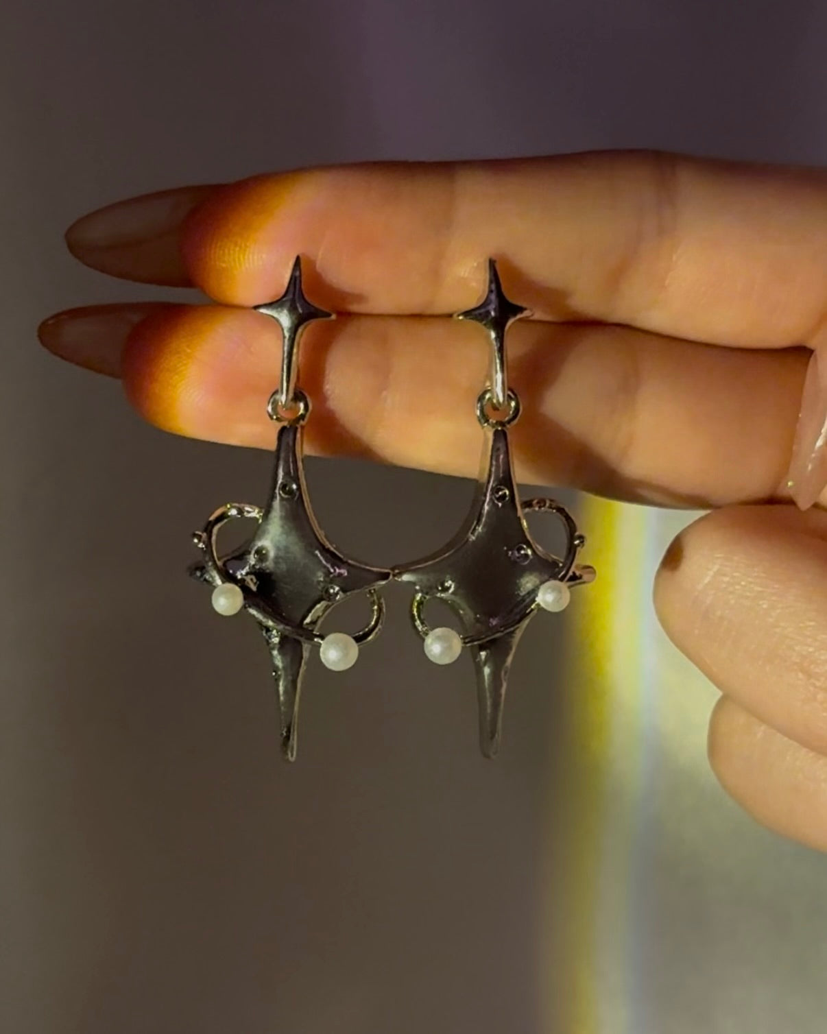 Galaxy Earrings | ☾002